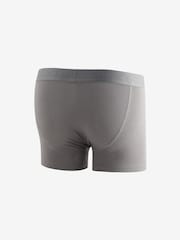 Black/Grey 5 Pack A-Front Cotton Rich Boxers - Image 4 of 10