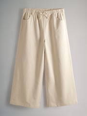 The Set Ecru/Washed Grey 2 Pack Pull On Wide Leg Jeans - Image 8 of 11