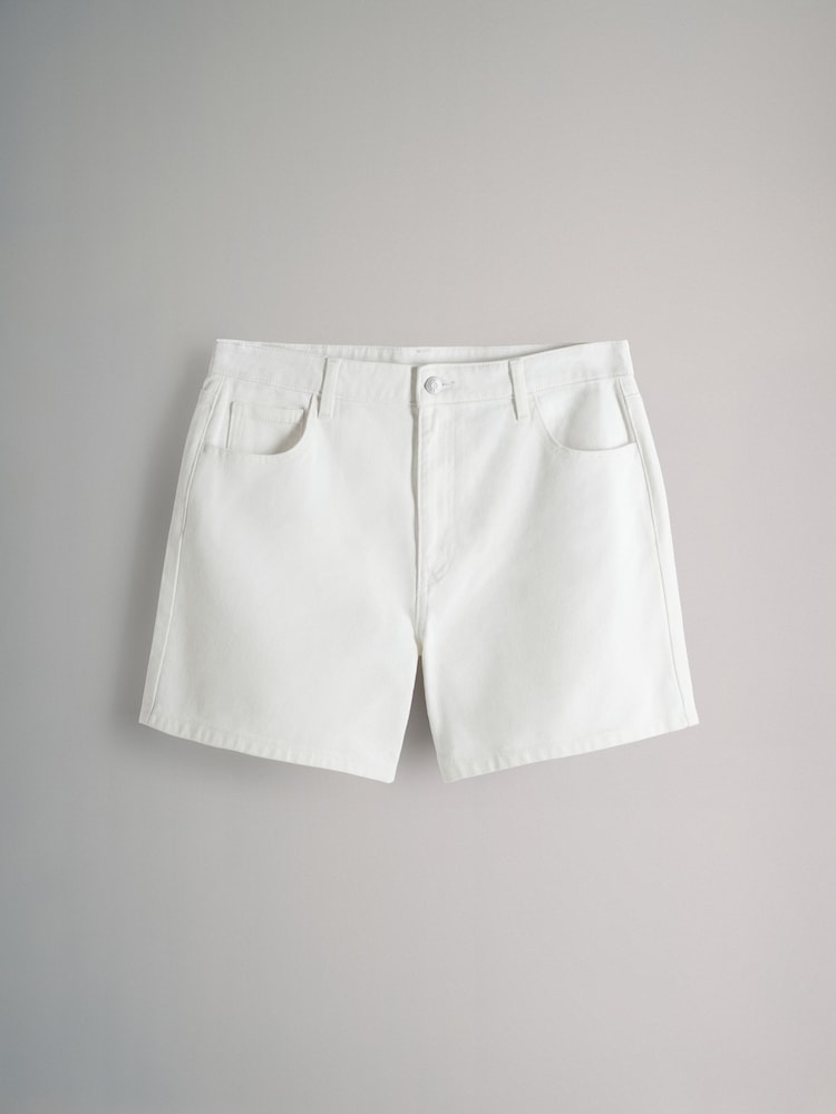 The Set Mid Blue/Ecru/Black 3 Pack Denim Shorts - Image 2 of 6