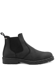 Negro - Jones Bootmaker Hartlepool Waterproof Leather Chelsea Boots - Imagen 2 de 6