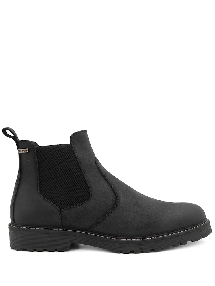 Negro - Jones Bootmaker Hartlepool Waterproof Leather Chelsea Boots - Imagen 2 de 6 Negro - Jones Bootmaker Hartlepool Waterproof Leather Chelsea Boots - Imagen 2 de 6