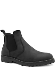 Negro - Jones Bootmaker Hartlepool Waterproof Leather Chelsea Boots - Imagen 3 de 6