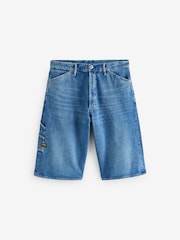 G Star Longline Logger 100% Cotton Denim Shorts - Изображение 1 из 1