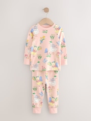 Yellow/Blue Bunny Snuggle Pyjamas 3 Pack (9mths-8yrs) - Image 8 of 12