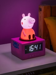 Peppa Pig Alarm Clock Night Light With Official Sounds - Image 1 of 2