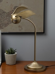 Harry Potter Golden Snitch Posable Desk Lamp With 3 Light Modes - Image 2 of 4
