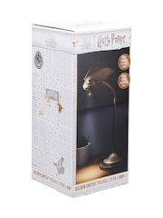 Harry Potter Golden Snitch Posable Desk Lamp With 3 Light Modes - Image 4 of 4