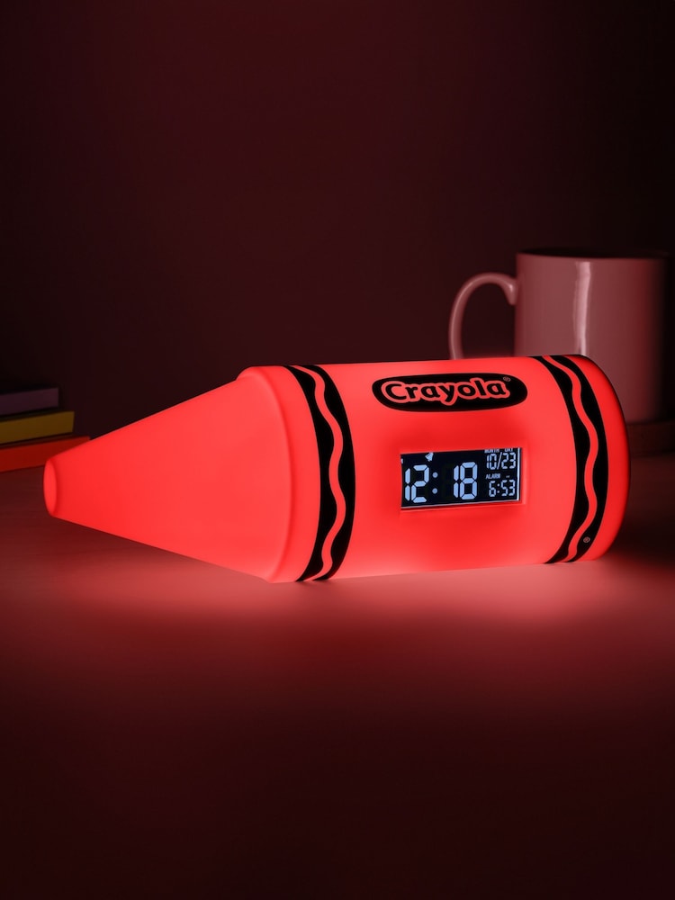 Crayola Colour Changing Digital Alarm Clock - Image 1 of 5