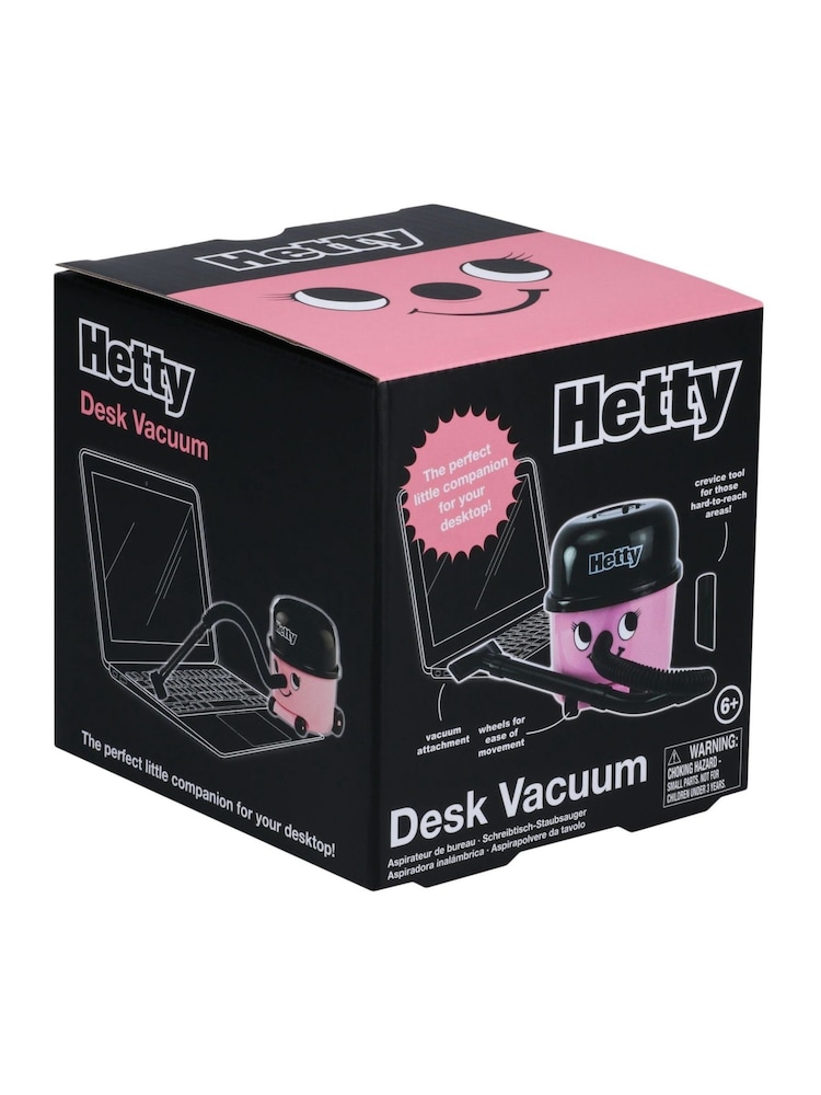 Numatic Hetty Hoover Pink Desk Vacuum - Image 3 of 3