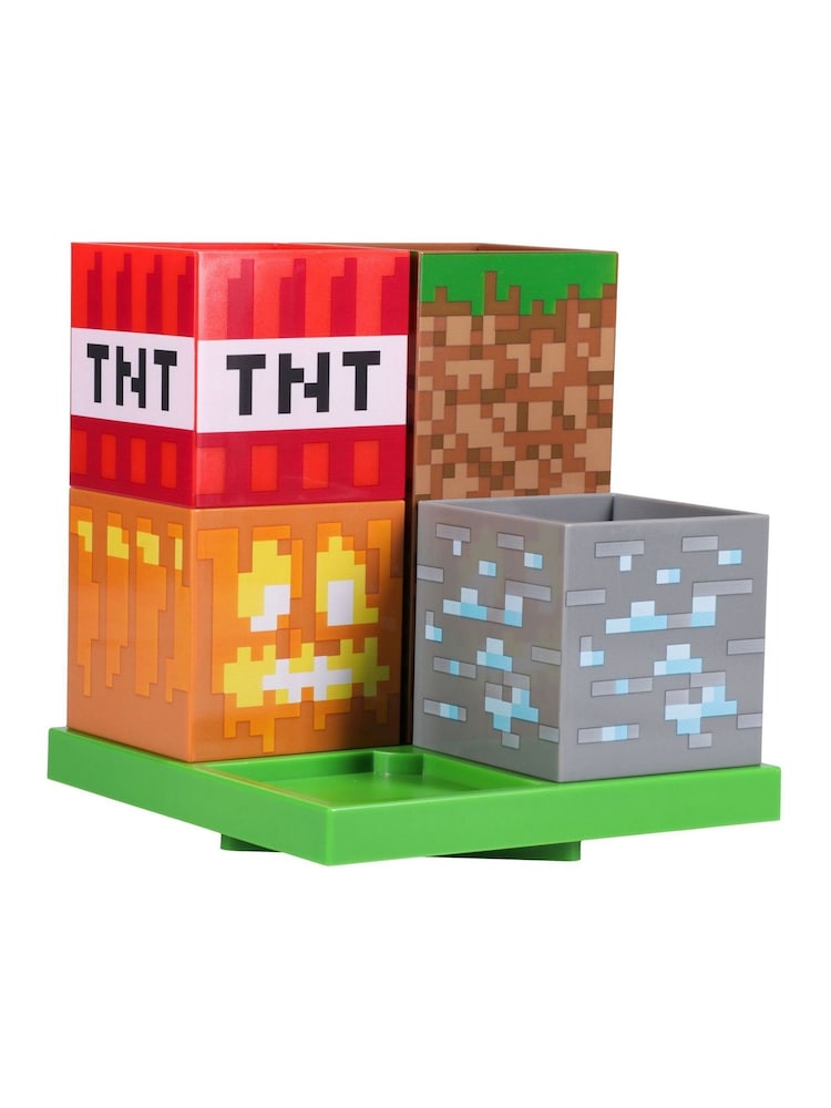 Minecraft Desktop Stationary Storage Organiser - Image 2 of 5