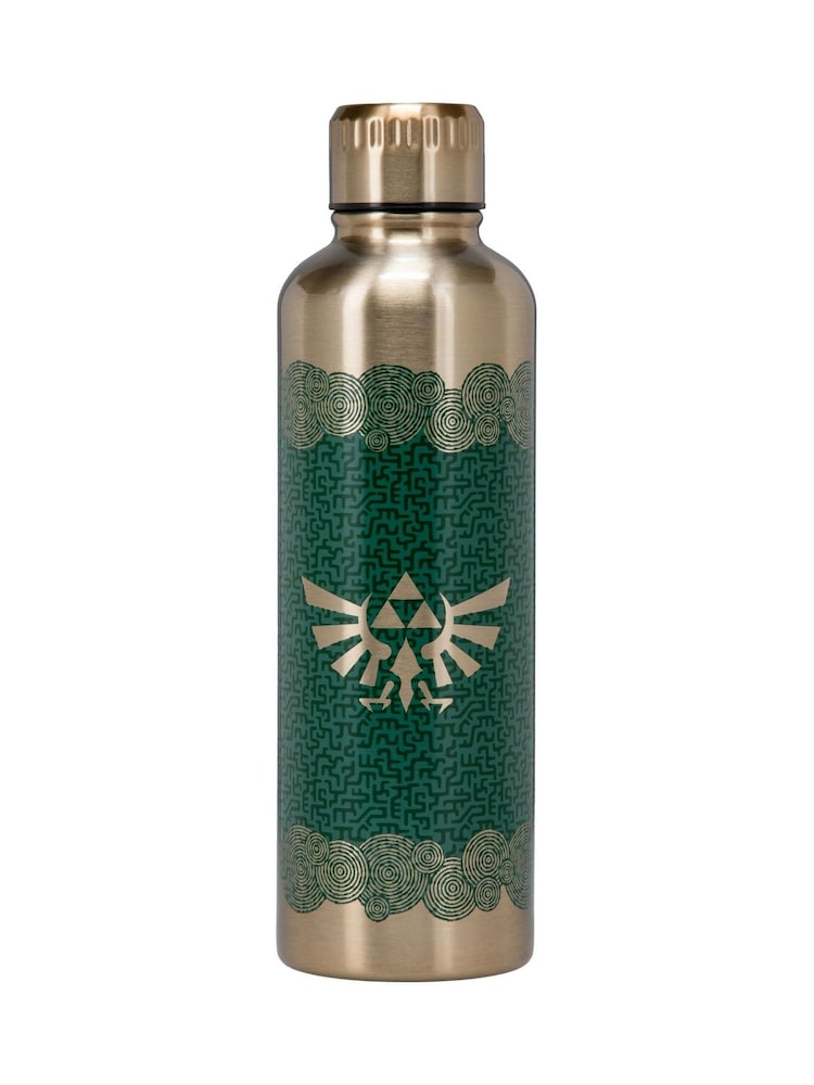 Nintendo Zelda Tears Of The Kingdom Metal Water Bottle - Image 1 of 2