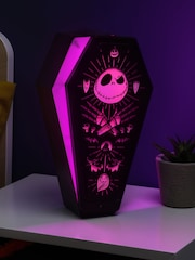 The Nightmare Before Christmas Coffin 3D Light With Colour & Light Modes - Image 1 of 4