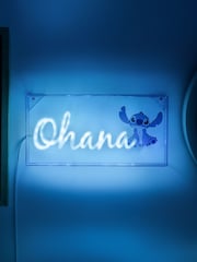 Disney Stitch Ohana LED Neon Light - Image 1 of 4