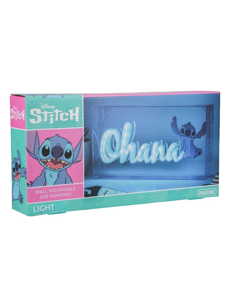 Disney Stitch Ohana LED Neon Light - Image 2 of 4