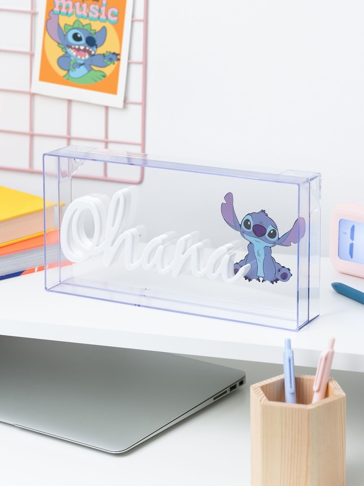 Disney Stitch Ohana LED Neon Light - Image 4 of 4