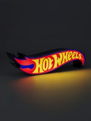 Hot Wheels Shaped Flame Racing Logo Light With Light Modes - Image 1 of 3