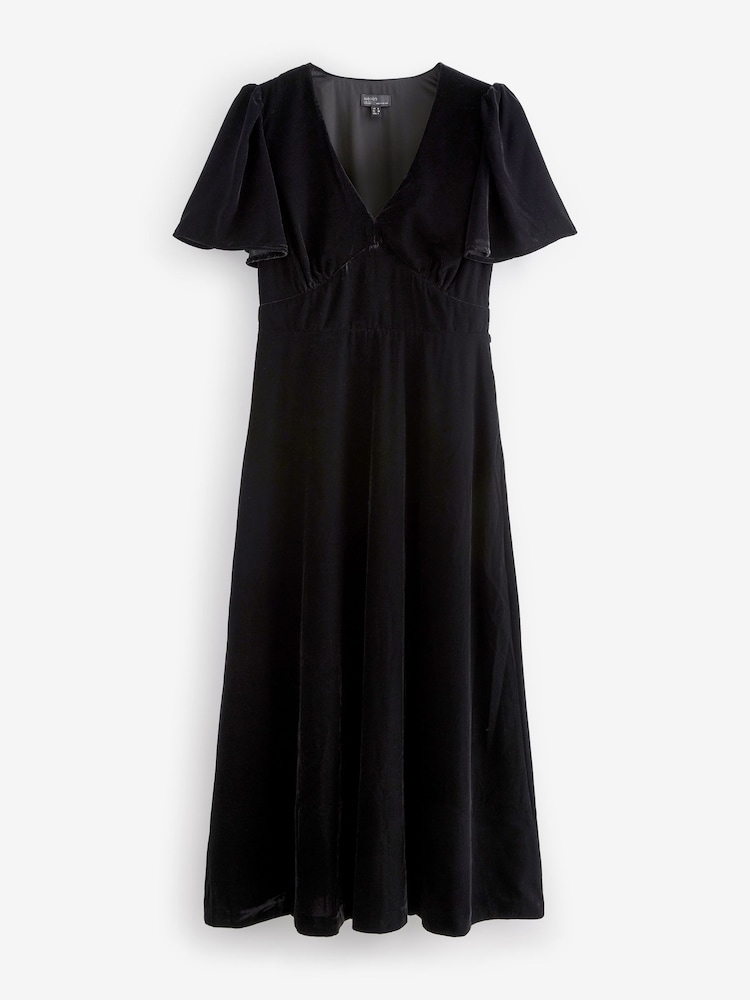 Nobodys Child – Atlas – Midaxi-Samtkleid - Bild 5 von 5 Nobodys Child – Atlas – Midaxi-Samtkleid - Bild 5 von 5