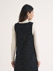 Nobodys Child Black Nobodys Child Piper Pinny Coraline Spot Corduroy Mini Dress - Image 2 of 4