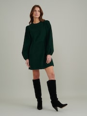 Nobodys Child Green Nobodys Child Patras Cord Mini Dress - Image 2 of 4