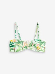 B by Ted Baker Palm Hardware Bandeau Bikini Top with removable straps - Image 6 of 8