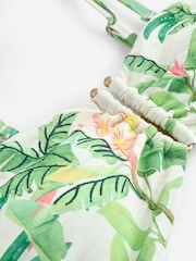 B by Ted Baker Palm Hardware Bandeau Bikini Top with removable straps - Image 7 of 8