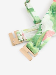 B by Ted Baker Palm Hardware Bandeau Bikini Top with removable straps - Image 8 of 8