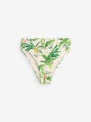 B by Ted Baker Palm Tummy Control High Waist Bikini Briefs - Image 5 of 7