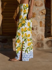 B by Ted Baker Lemon Touch of Linen Trousers - Image 2 de 10