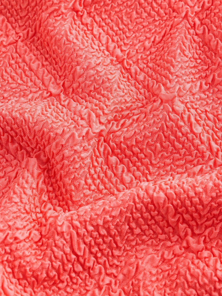 Texture rose - Maillot de bain B by Ted Baker Tummy Control à une épaule - Image 8 of 9