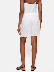 Jigsaw White Broderie Anglaise Shorts - Image 2 of 6