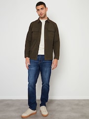 Threadbare Brown Lightweight Jacket - Image 3 of 4