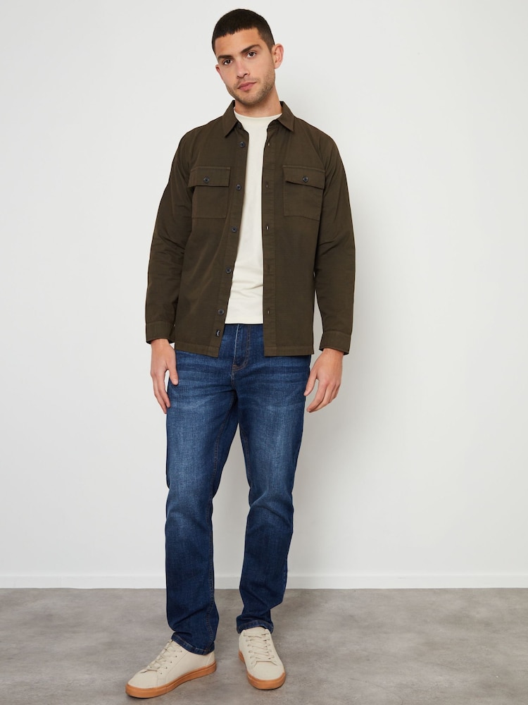 Threadbare Brown Lightweight Jacket - Image 3 of 4