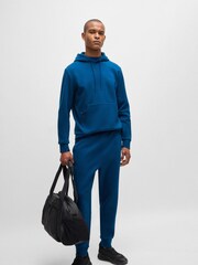 BOSS Blue Tracksuit Bottoms Stretch Cotton - Image 1 of 6