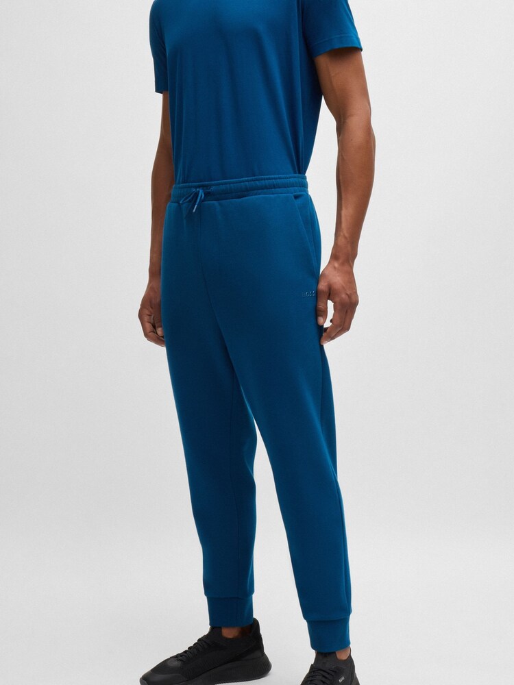 BOSS Blue Tracksuit Bottoms Stretch Cotton - Image 2 of 6