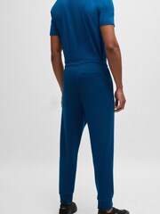 BOSS Blue Tracksuit Bottoms Stretch Cotton - Image 3 of 6