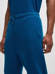 BOSS Blue Tracksuit Bottoms Stretch Cotton - Image 4 of 6