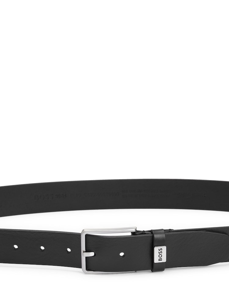 BOSS Black Logo Keeper Belt Italian Leather - Image 2 of 4