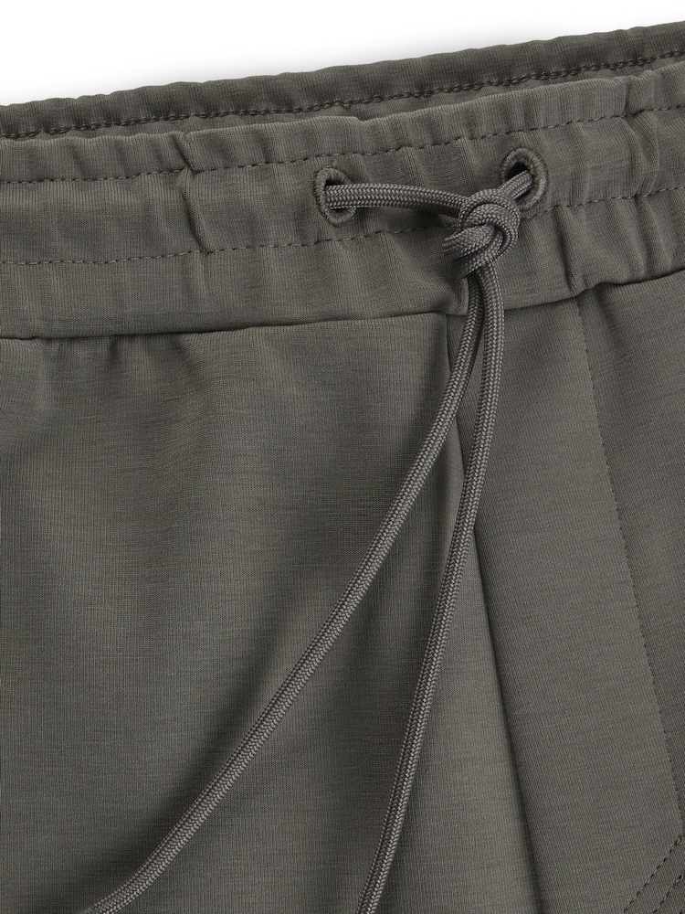 BOSS Grey Tape Insert Tracksuit Bottoms in a Cotton Blend - Image 2 of 2