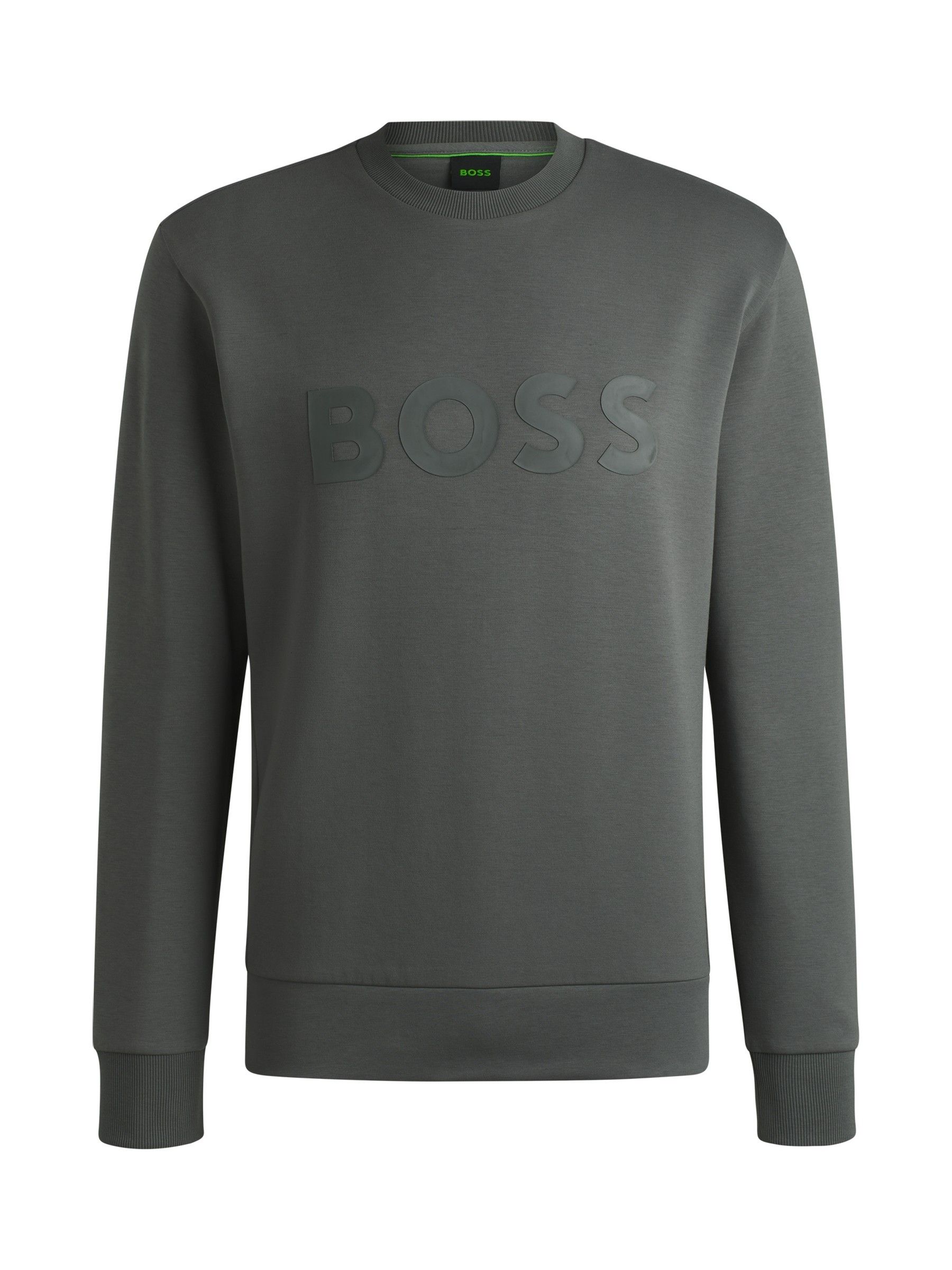 Hugo boss grey sweatshirt discount