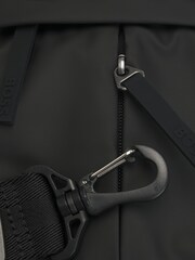 BOSS Black Tonal Logo Faux Leather Reporter Bag - Image 4 of 4