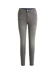 HUGO Grey Skinny Fit  Stretch Denim Jeans - Image 5 of 5
