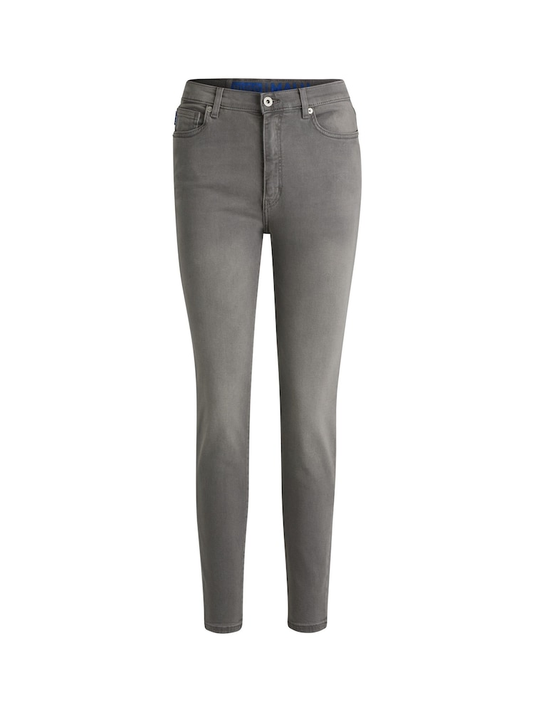 HUGO Grey Skinny Fit  Stretch Denim Jeans - Image 5 of 5