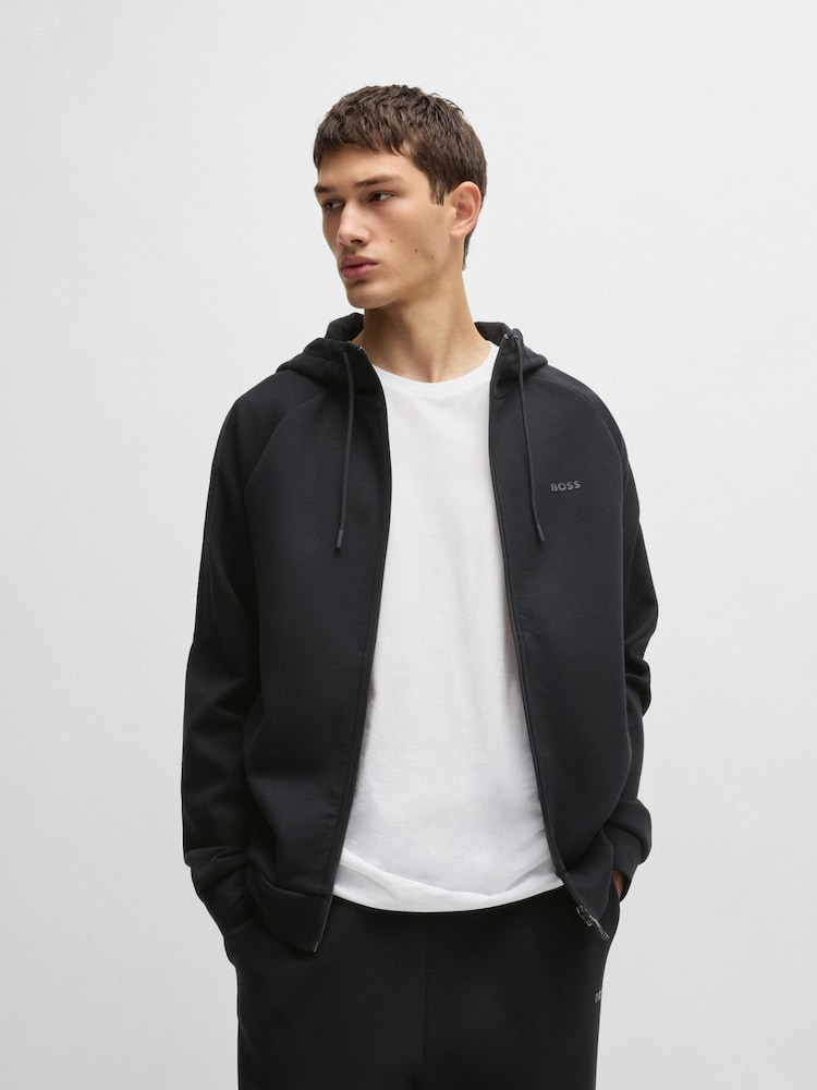 BOSS Black Logo Stretch Cotton Tracksuit - Image 1 of 5