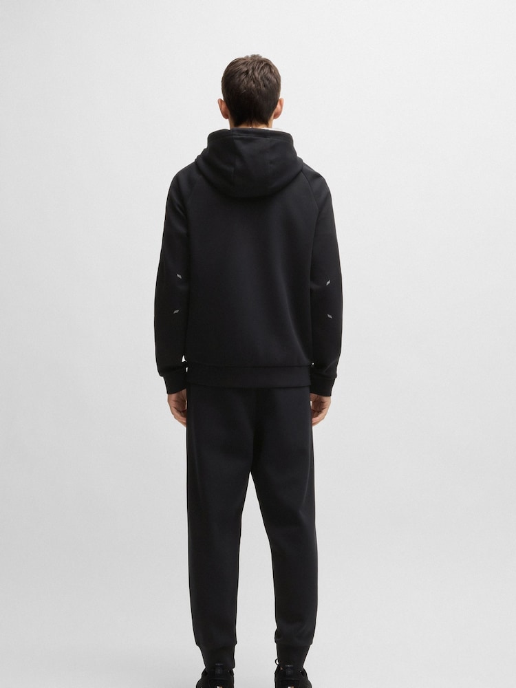 BOSS Black Logo Stretch Cotton Tracksuit - Image 3 of 5