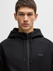 BOSS Black Logo Stretch Cotton Tracksuit - Image 4 of 5