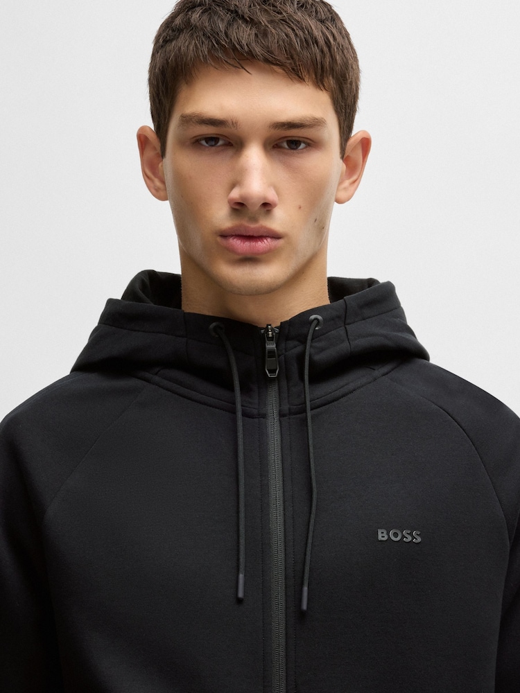BOSS Black Logo Stretch Cotton Tracksuit - Image 4 of 5