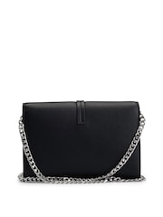 HUGO Black Logo Lettering Clutch Bag in Faux Leather - Image 3 of 3