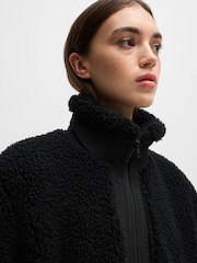 HUGO Teddy Jacket With Smiley Face Logo - Image 2 of 6