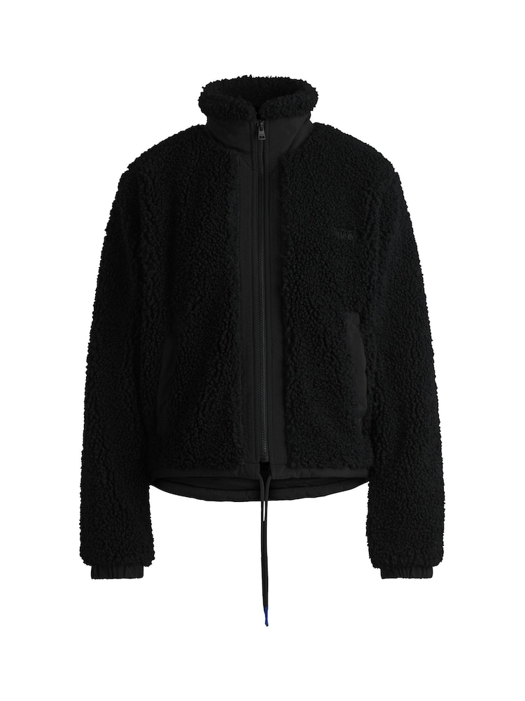 HUGO Teddy Jacket With Smiley Face Logo - Image 6 of 6
