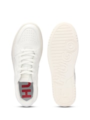 HUGO White Hadrian Trainers - Image 4 of 5